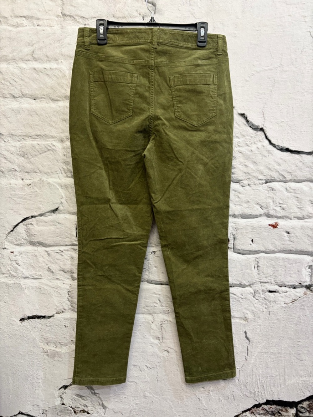 Brooks Brothers Army Olive‎ Green Corduroy Pants Classic Workwear Casual 70s - Picture 3 of 5